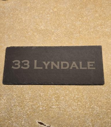 House name plate etc.