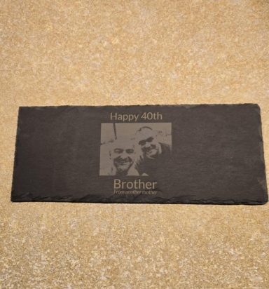 300x140mm slate cheese board