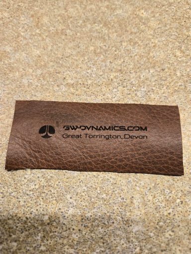 Leather marking